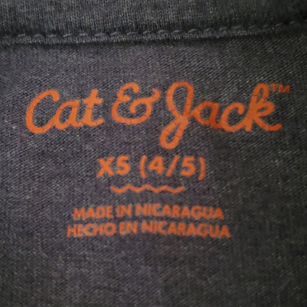 Bundle Of 4 Cat & Jack Girl's Short Sleeve Graphic Tees - Picture 11 of 13